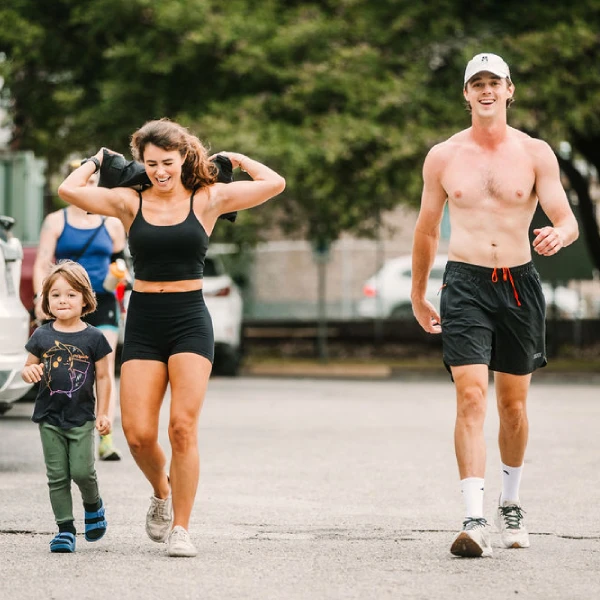 Recovery and mobility work with a coach